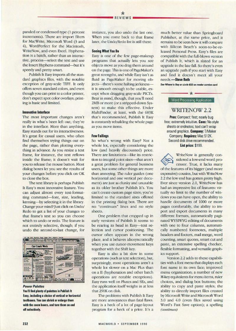 MacWorld 9009 September 1990 — page 236