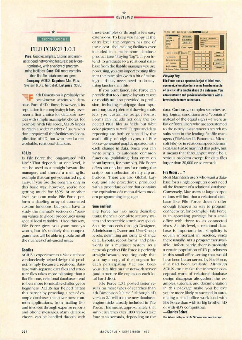MacWorld 9009 September 1990 — page 282