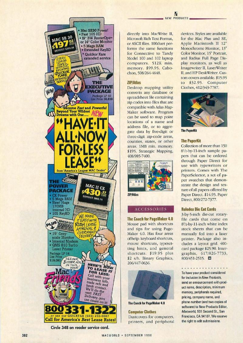 MacWorld 9009 September 1990 — page 312
