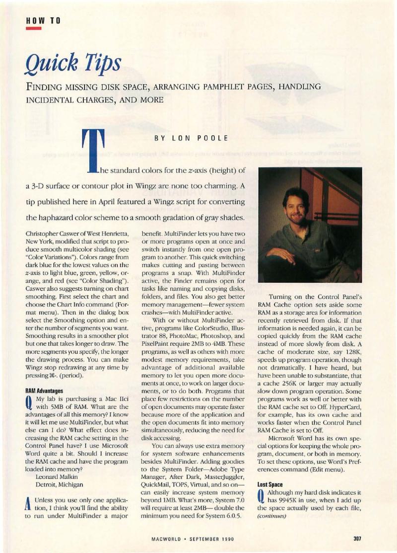MacWorld 9009 September 1990 — page 317