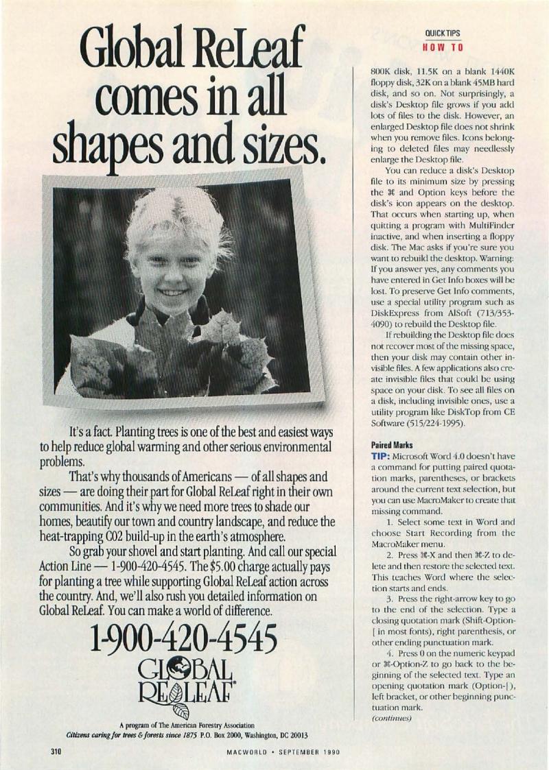 MacWorld 9009 September 1990 — page 320