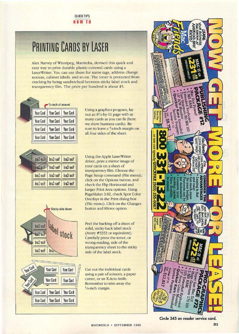 MacWorld 9009 September 1990 — page 323