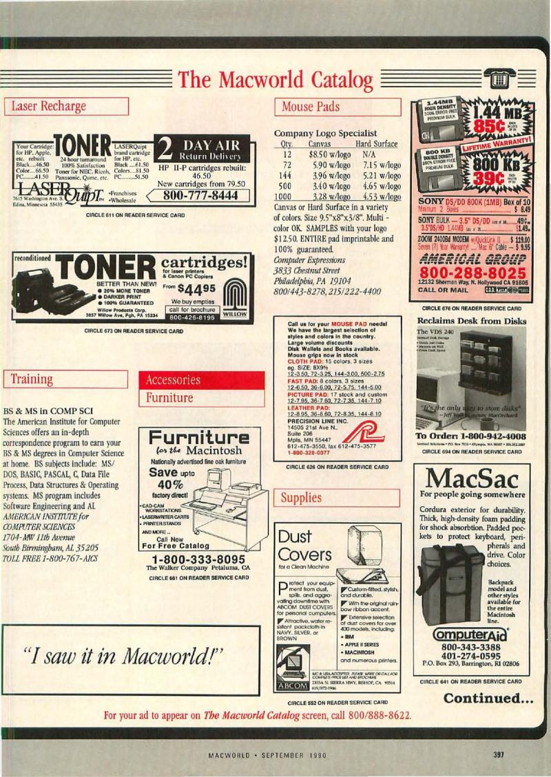MacWorld 9009 September 1990 — page 405