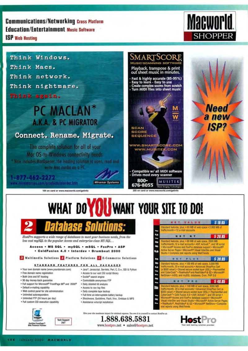 MacWorld0001January2000 — page 158