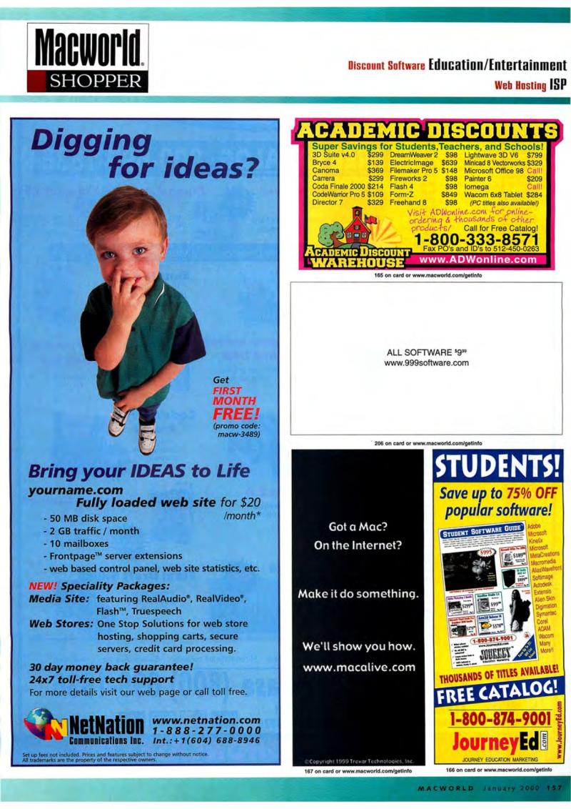 MacWorld0001January2000 — page 159