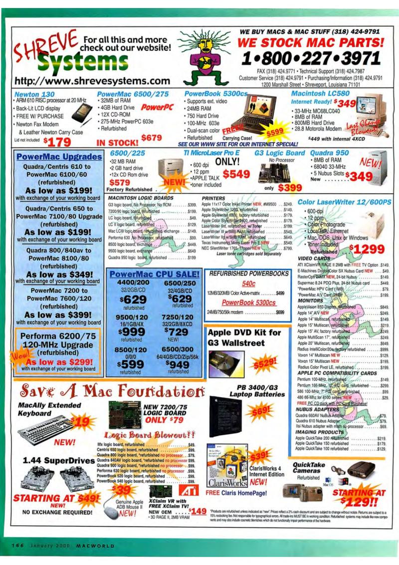 MacWorld0001January2000 — page 168