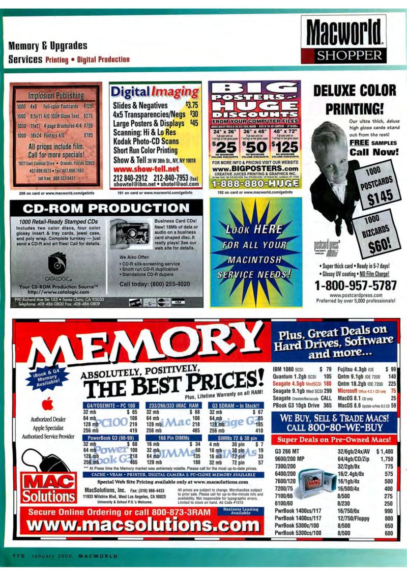 MacWorld0001January2000 — page 172