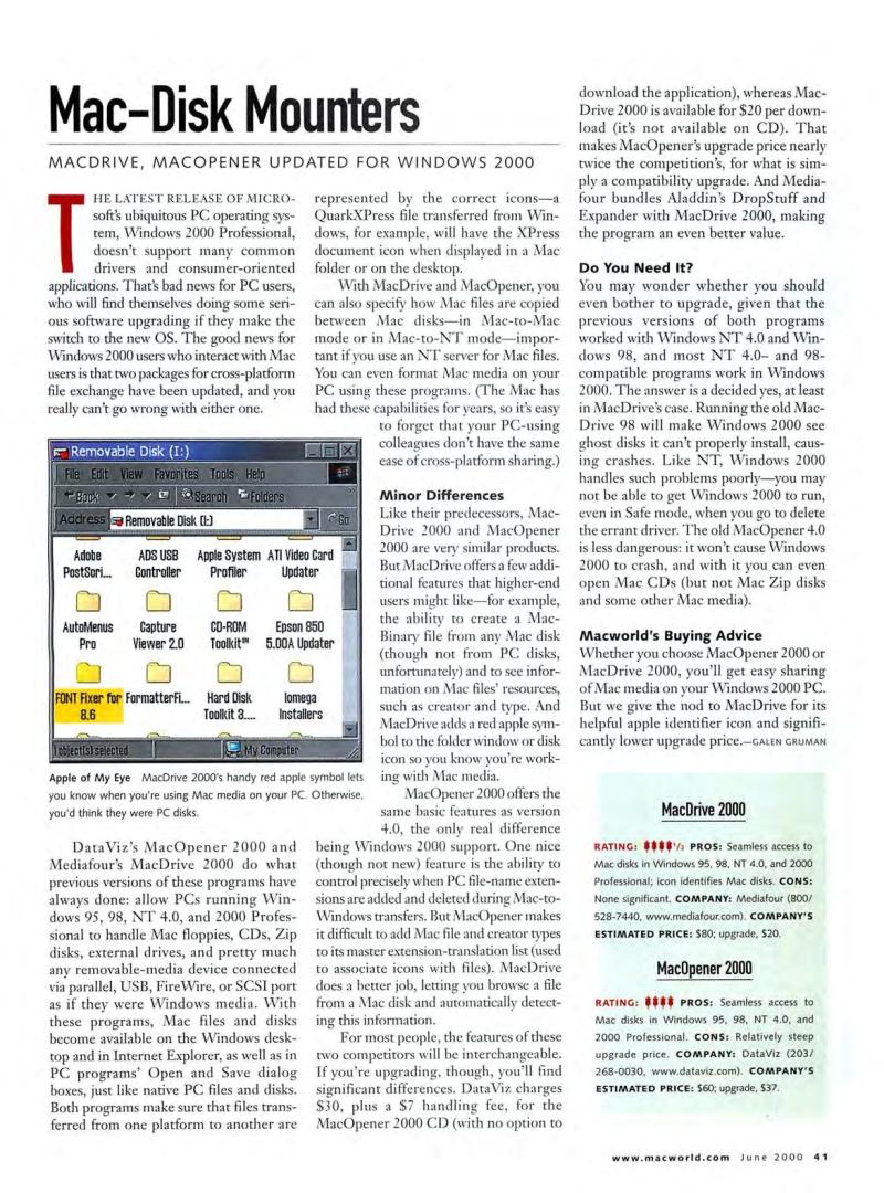 MacWorld0006June2000 — page 43