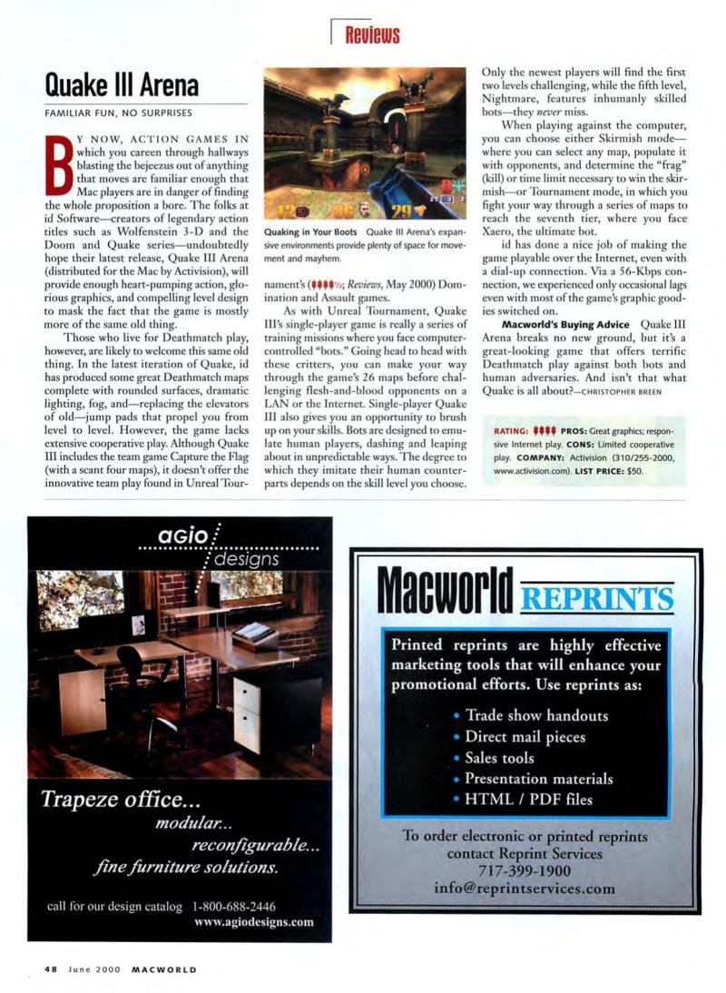 MacWorld0006June2000 — page 50