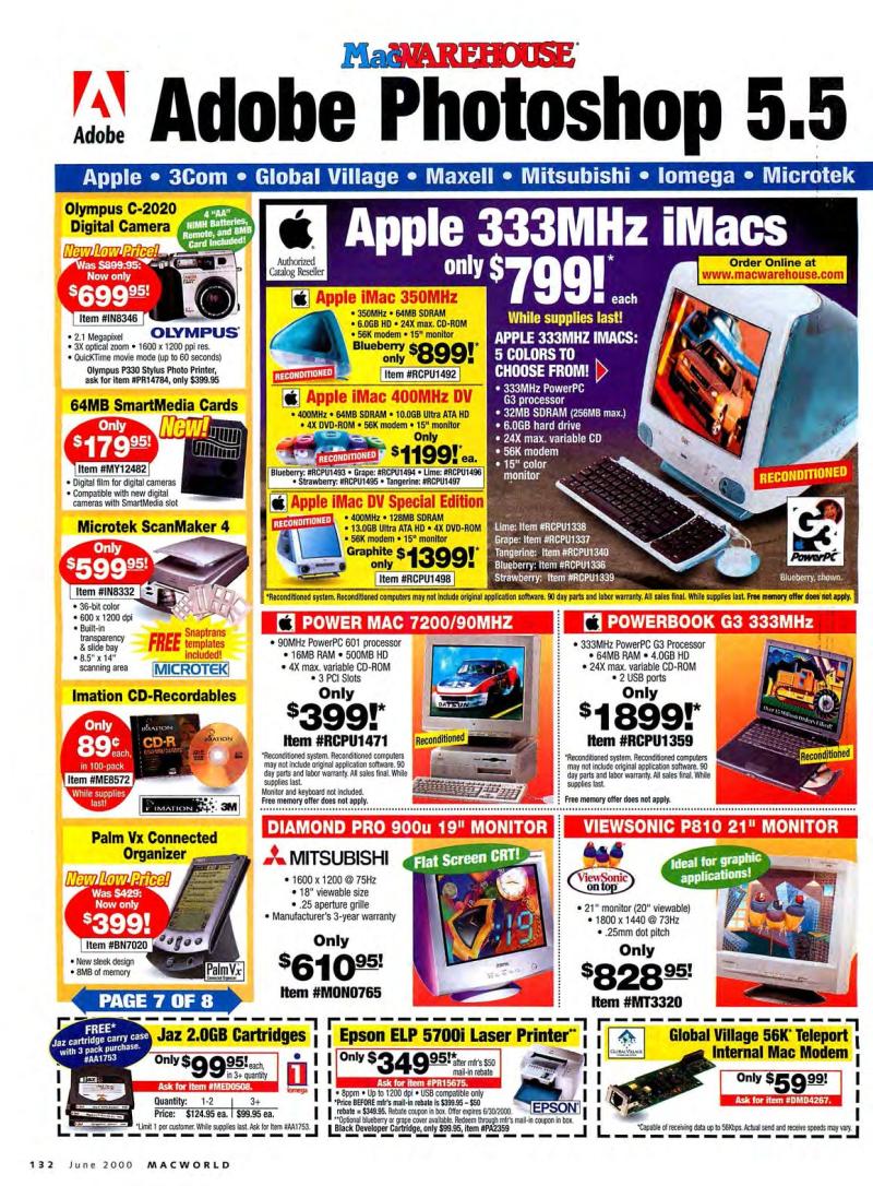 MacWorld0006June2000 — page 134
