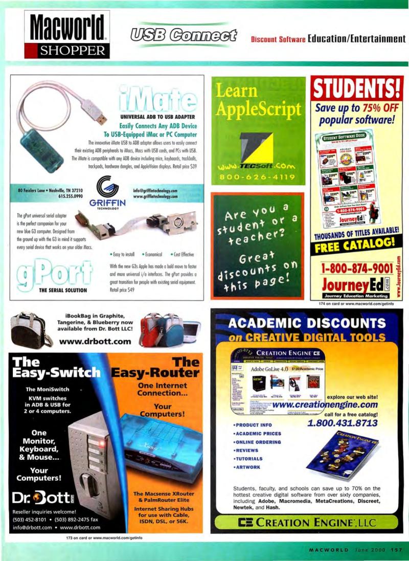 MacWorld0006June2000 — page 159