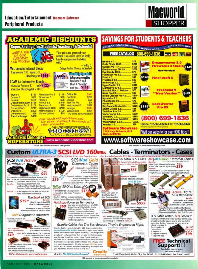 MacWorld0006June2000 — page 160
