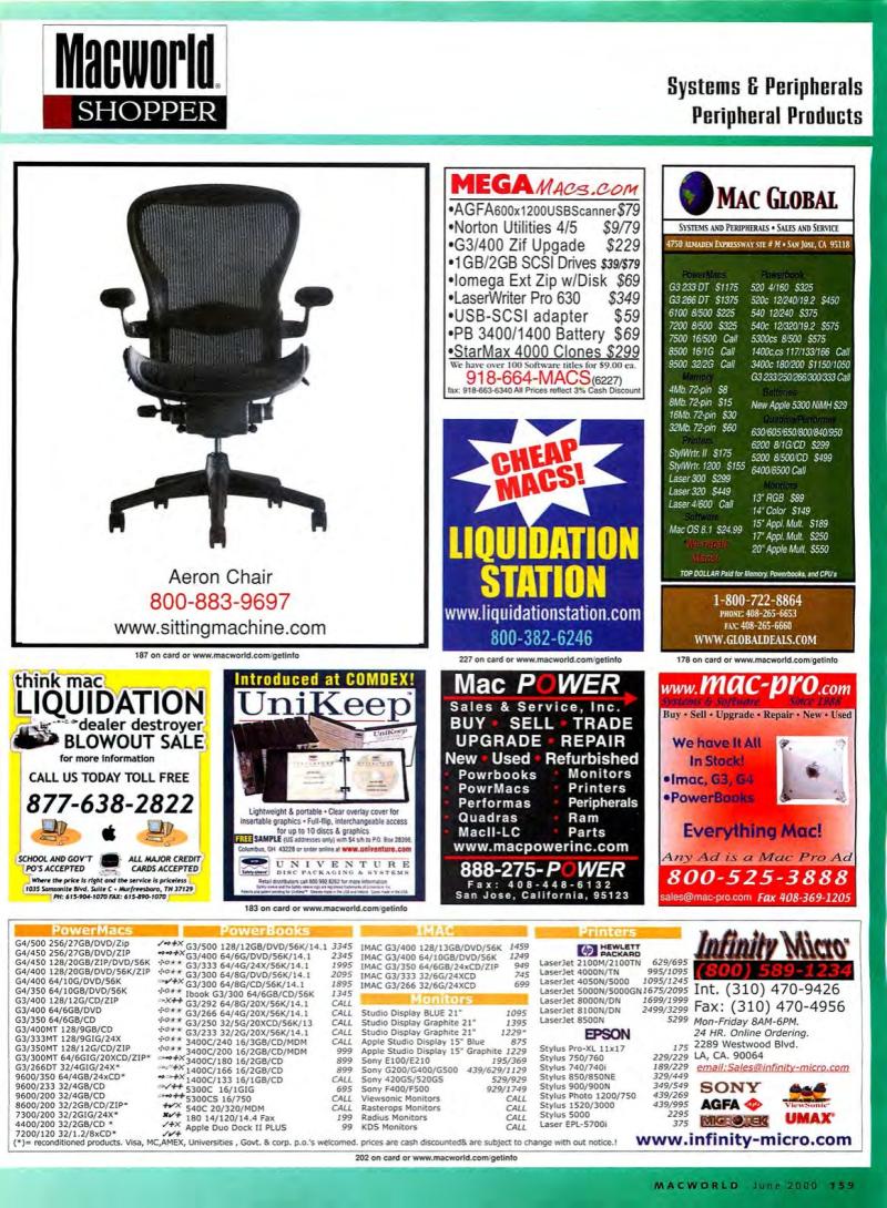 MacWorld0006June2000 — page 161