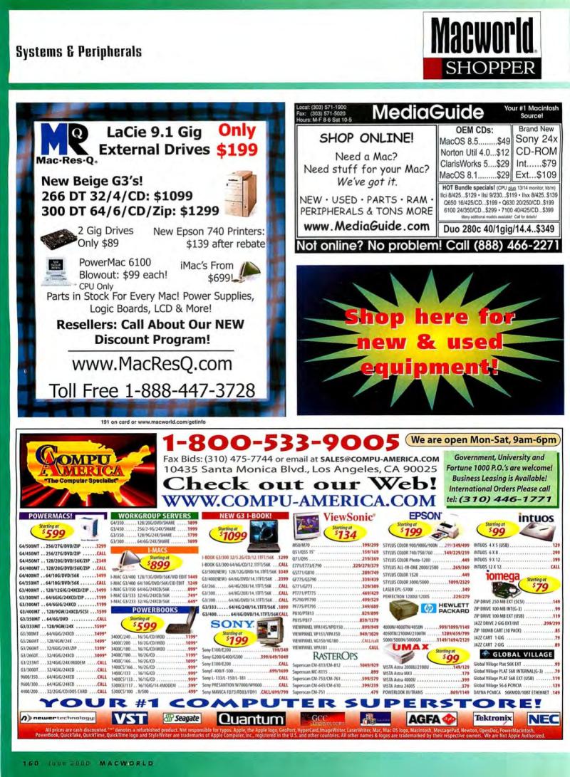 MacWorld0006June2000 — page 162