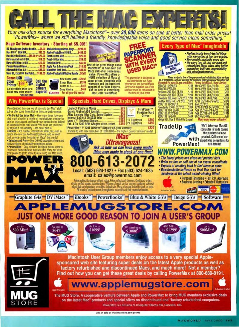 MacWorld0006June2000 — page 165