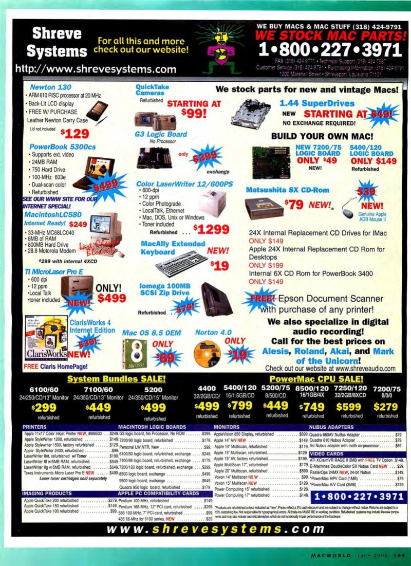 MacWorld0006June2000 — page 167