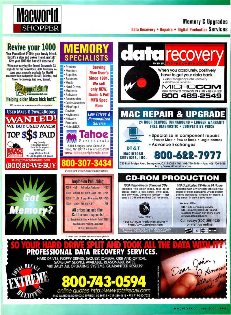 MacWorld0006June2000 — page 171