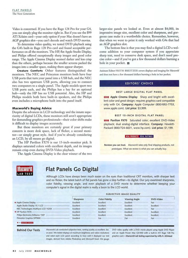 MacWorld0007July2000 — page 84
