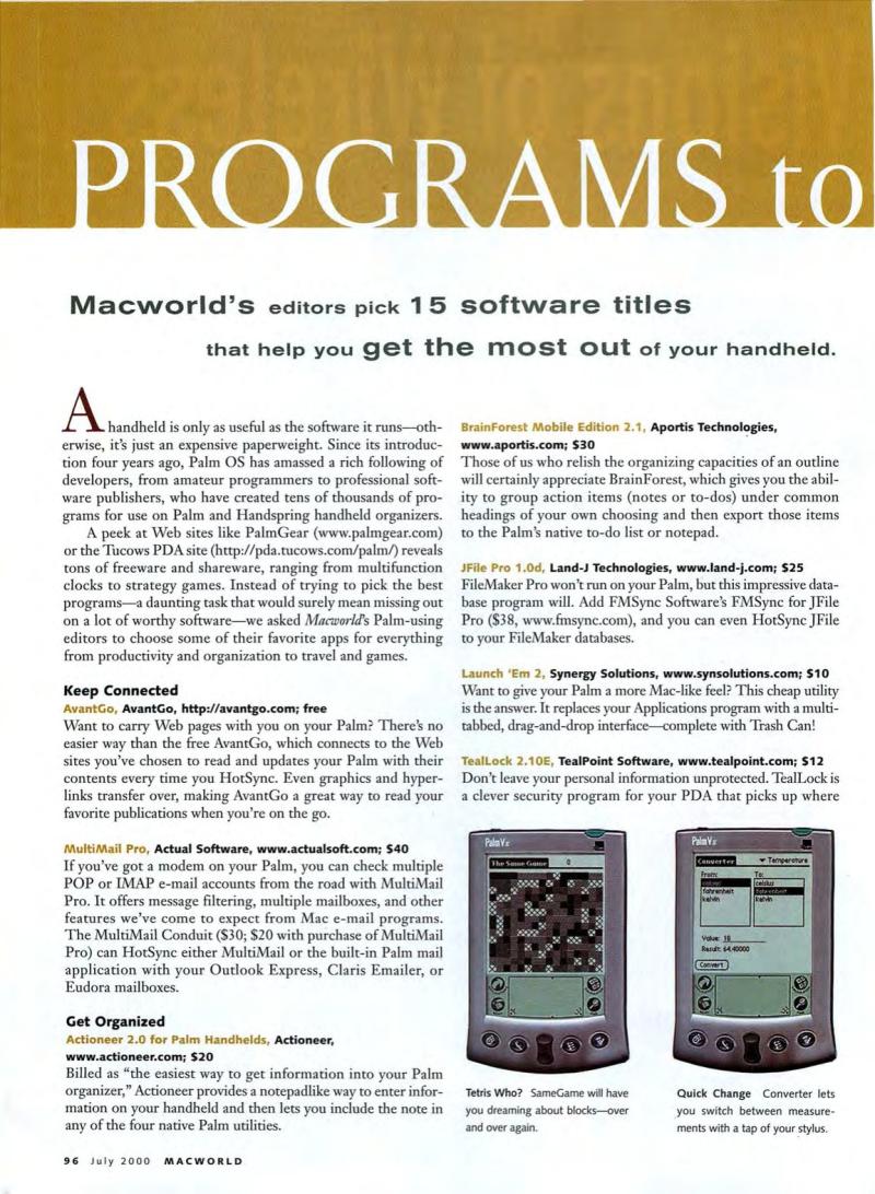 MacWorld0007July2000 — page 98