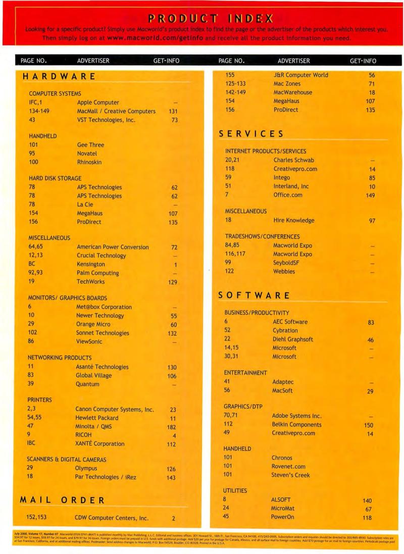 MacWorld0007July2000 — page 128