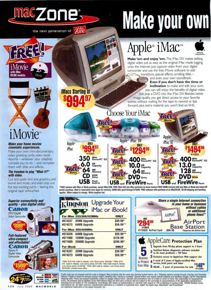 MacWorld0007July2000 — page 134