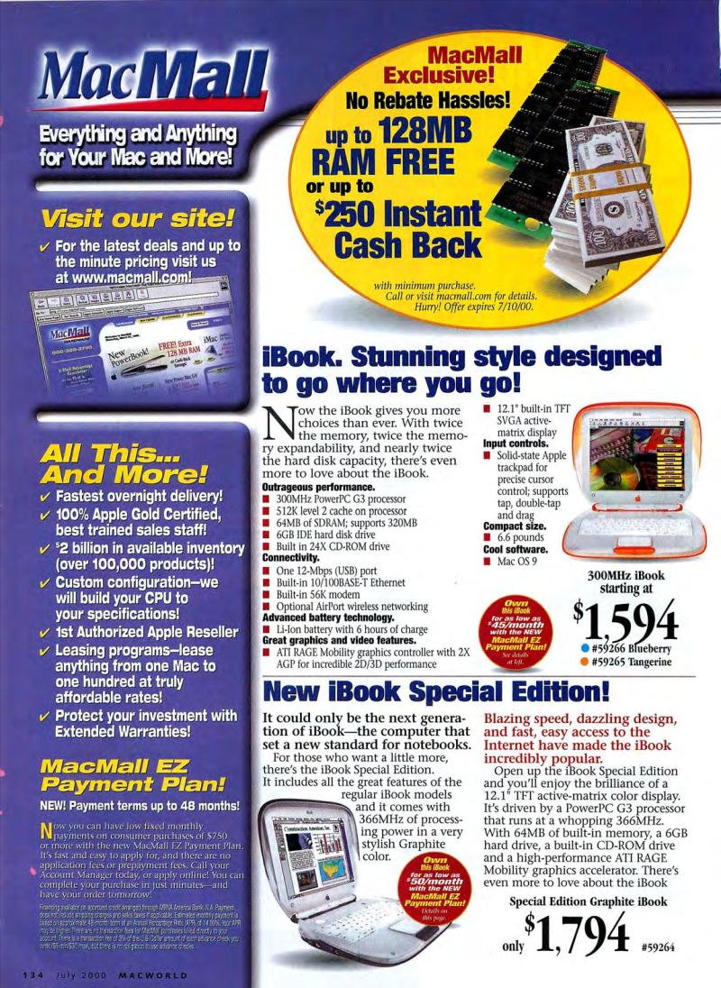 MacWorld0007July2000 — page 138