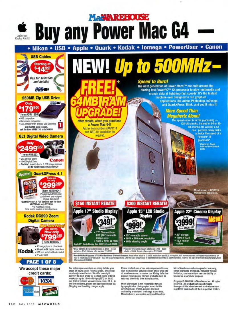 MacWorld0007July2000 — page 146