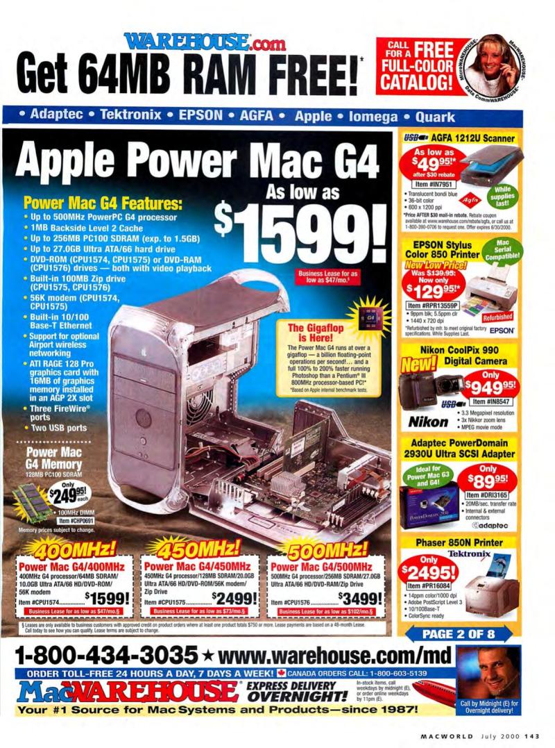 MacWorld0007July2000 — page 147