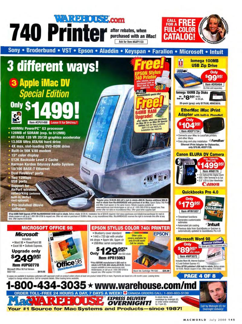 MacWorld0007July2000 — page 149