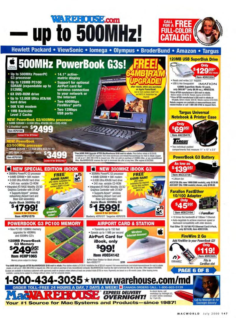 MacWorld0007July2000 — page 151