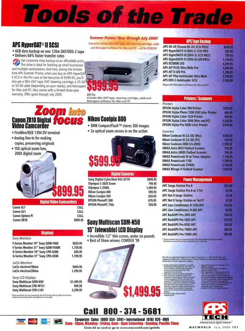 MacWorld0007July2000 — page 155