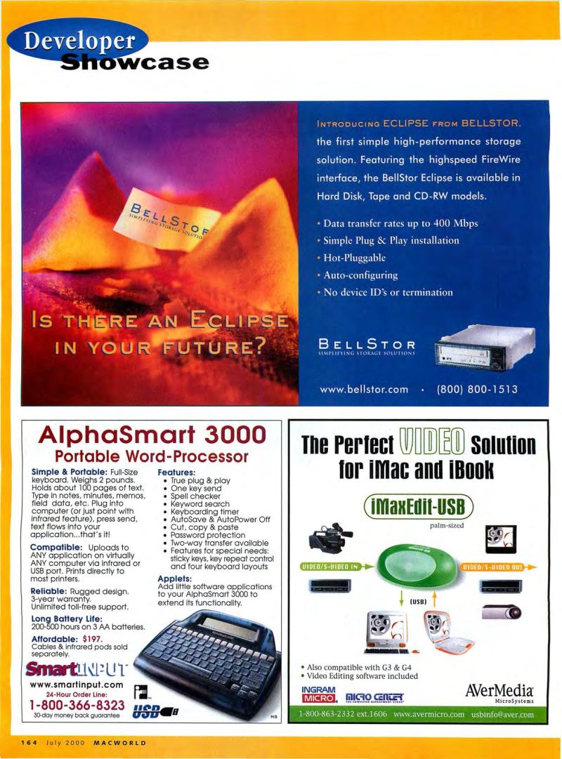 MacWorld0007July2000 — page 168