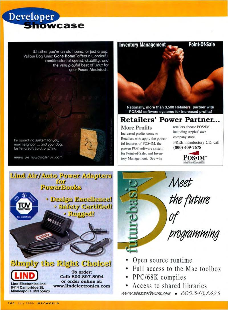 MacWorld0007July2000 — page 170