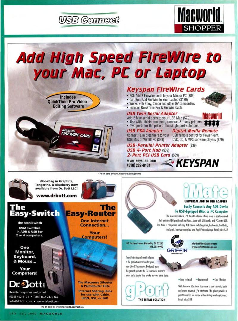 MacWorld0007July2000 — page 176