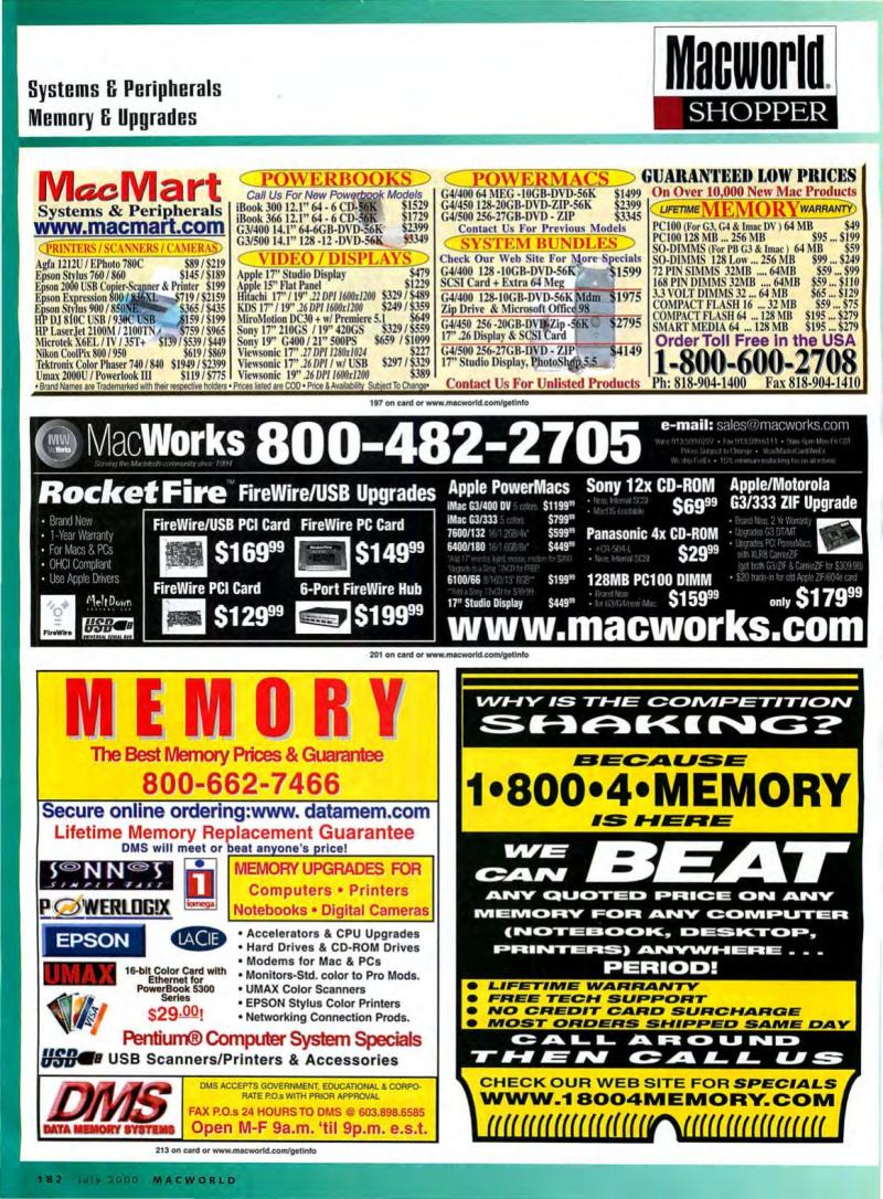 MacWorld0007July2000 — page 186