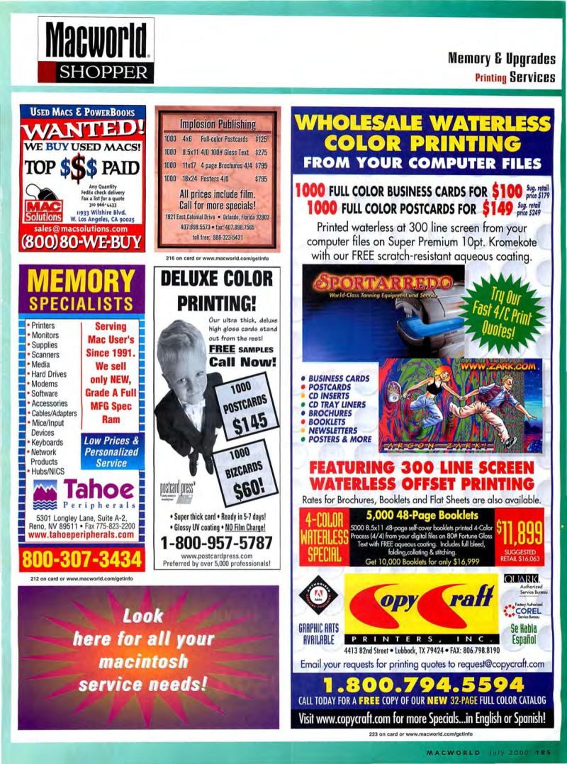 MacWorld0007July2000 — page 189