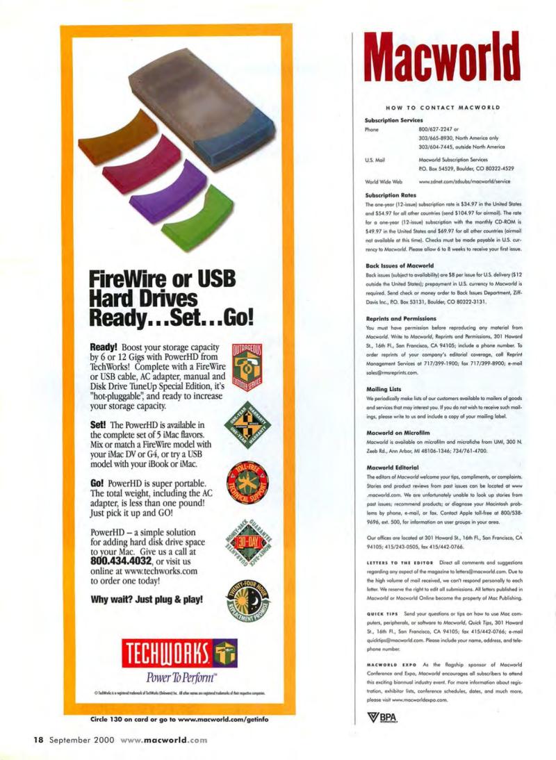 MacWorld0009September2000 — page 20