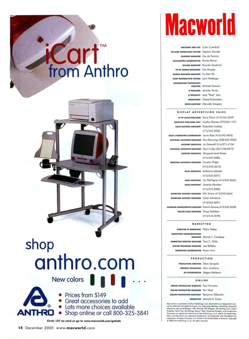 MacWorld0012December2000 — page 16