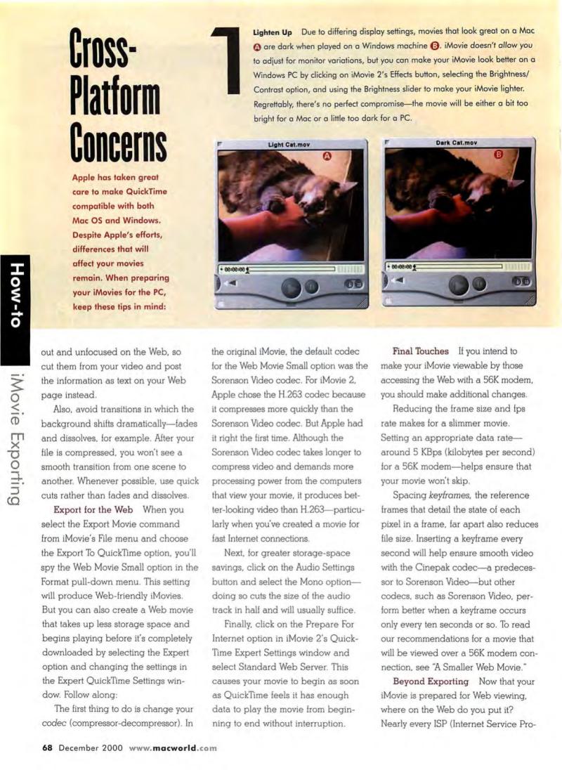 MacWorld0012December2000 — page 70