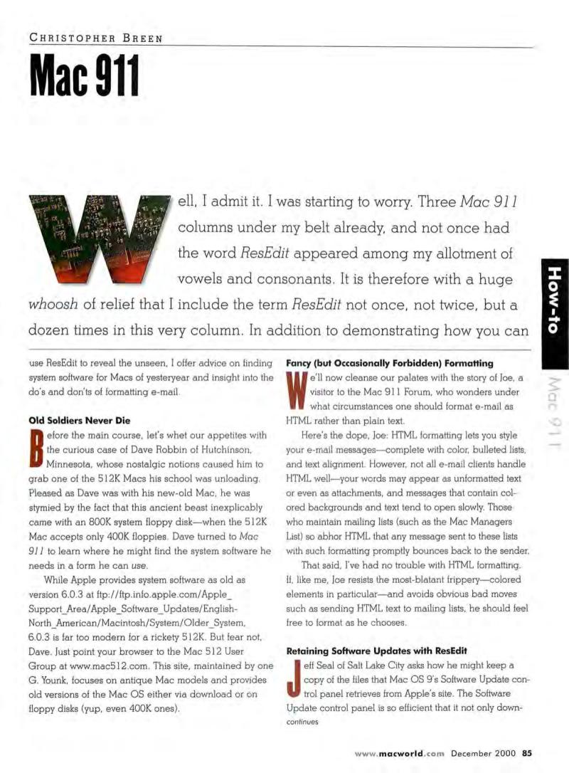 MacWorld0012December2000 — page 87