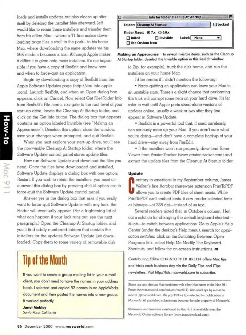 MacWorld0012December2000 — page 88