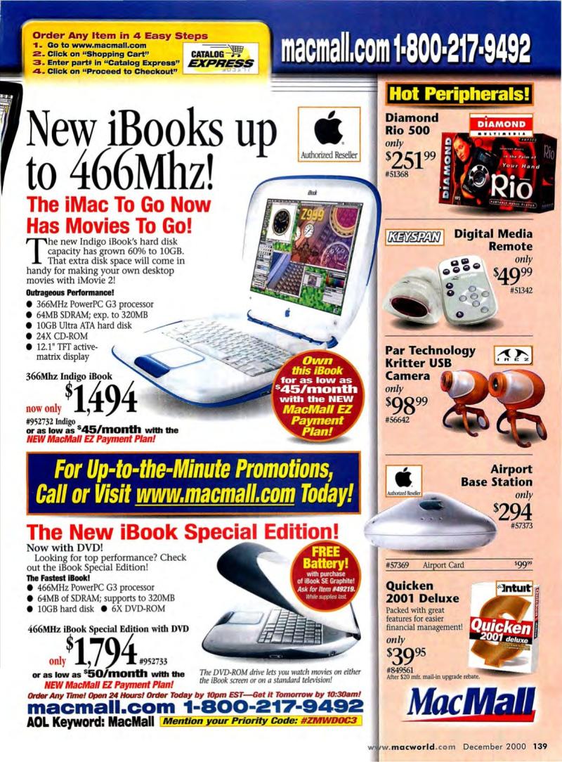 MacWorld0012December2000 — page 145