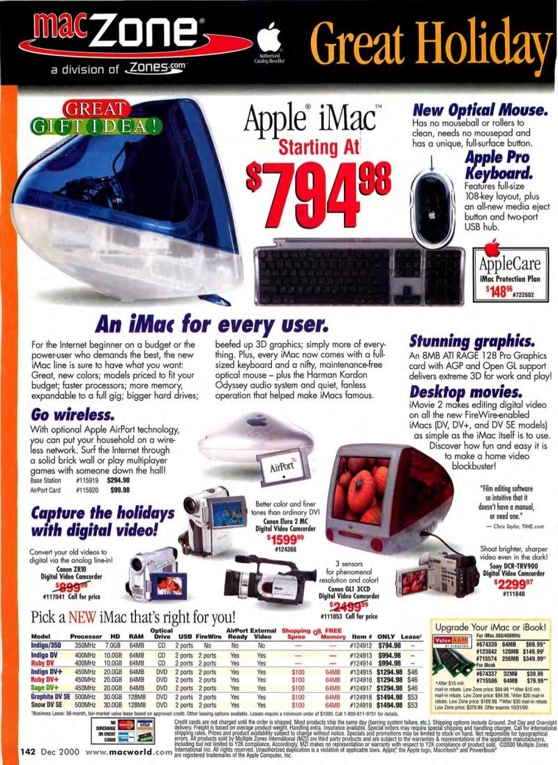 MacWorld0012December2000 — page 148