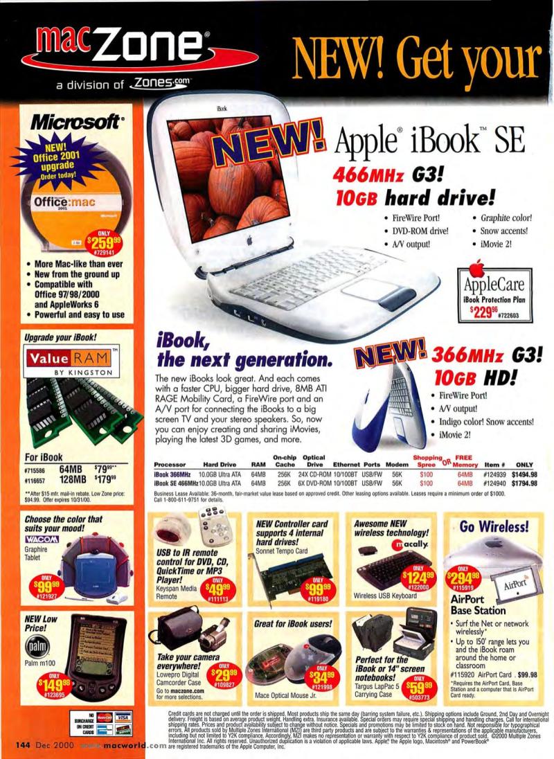 MacWorld0012December2000 — page 150