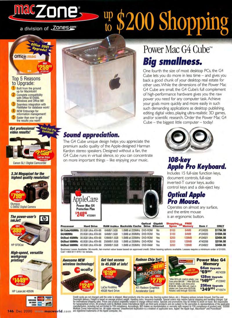 MacWorld0012December2000 — page 152
