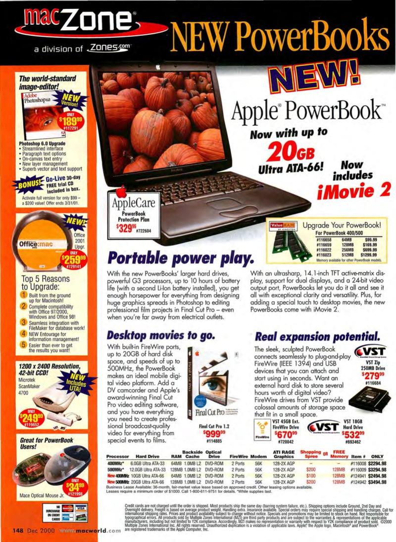 MacWorld0012December2000 — page 154