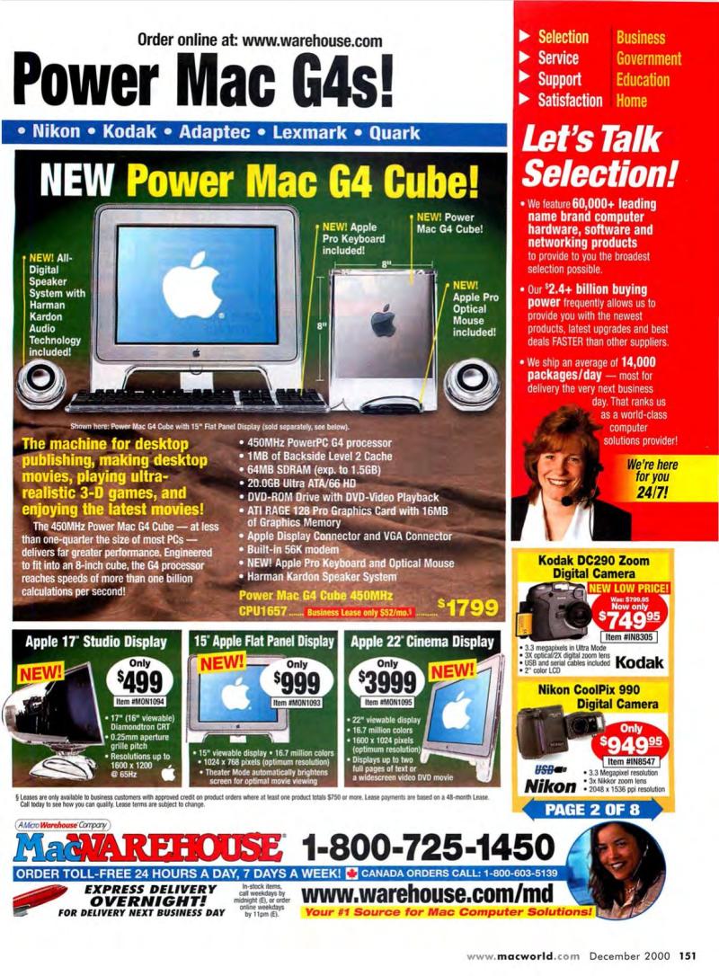 MacWorld0012December2000 — page 157