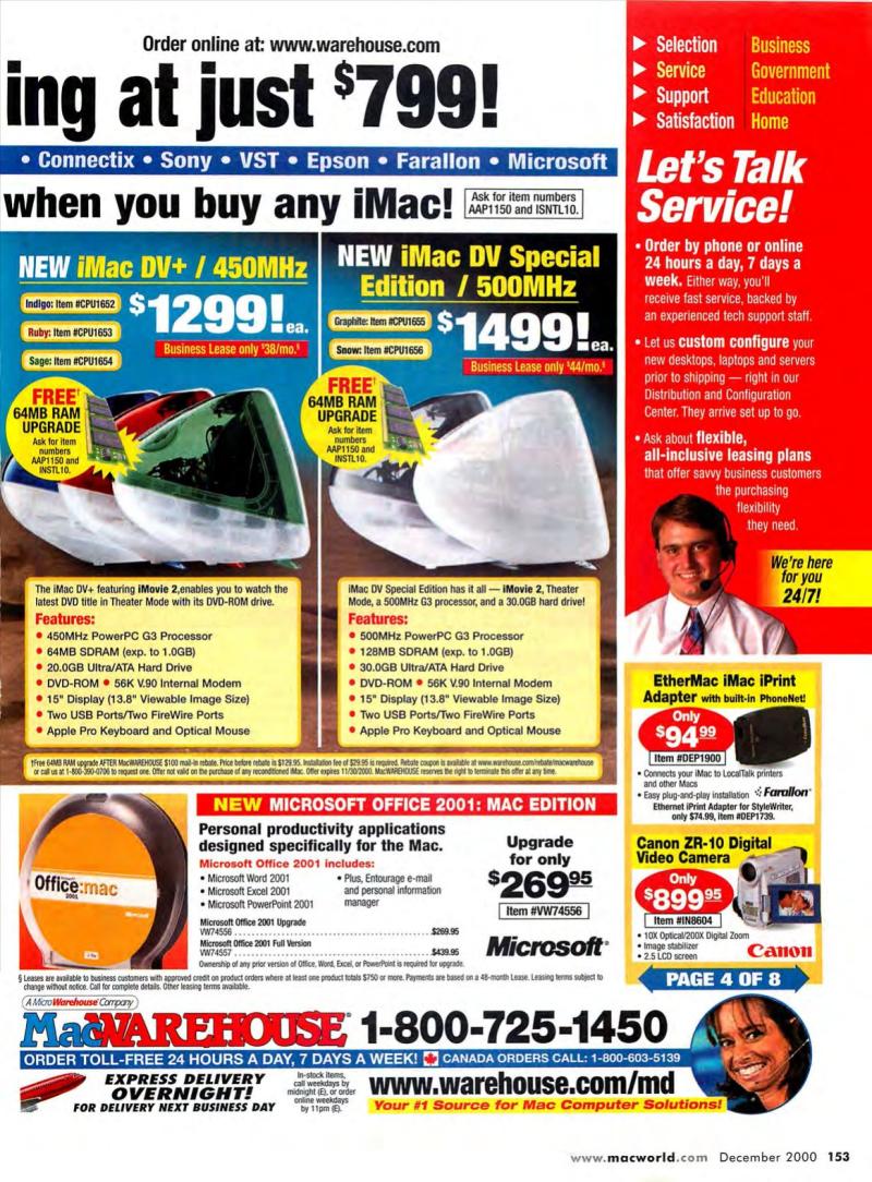 MacWorld0012December2000 — page 159