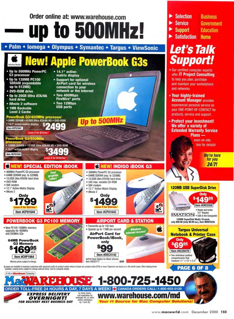 MacWorld0012December2000 — page 161