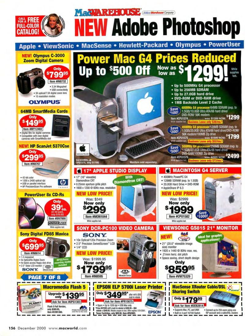 MacWorld0012December2000 — page 162